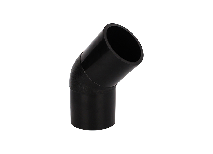 Codo de 45 grados de HDPE