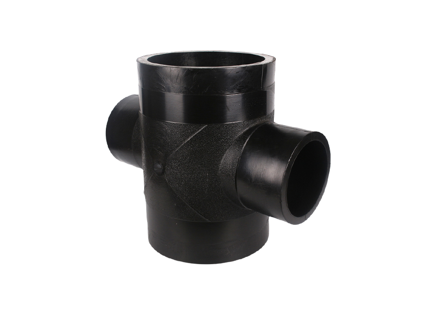 Tee secundaria reductora de HDPE